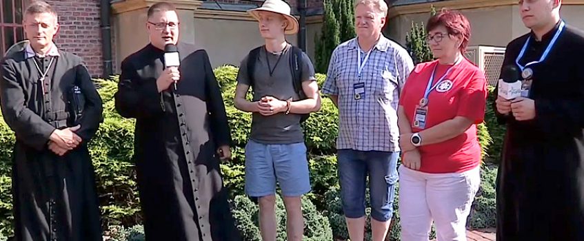 ROZMOWA Z PIELGRZYMAMI: Grupa bł. Marii